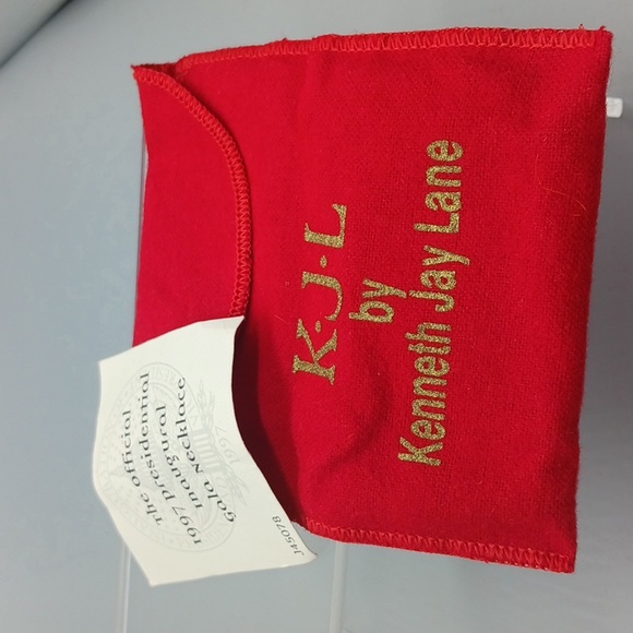 Kenneth Jay Lane KJL 1997 53rd Presidential Inaugural Gray Pearl Necklace - Picture 5 of 6